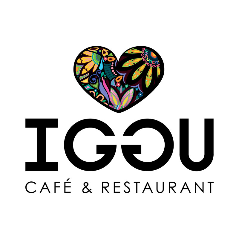 Café Iggu logo design