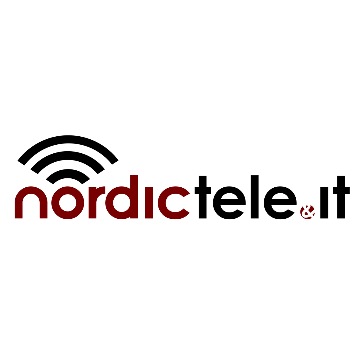 NordicTeleIT logo design
