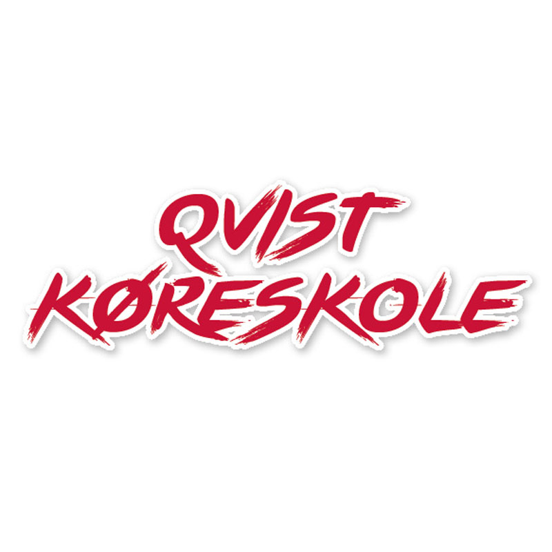 Qvist Køreskole logo design